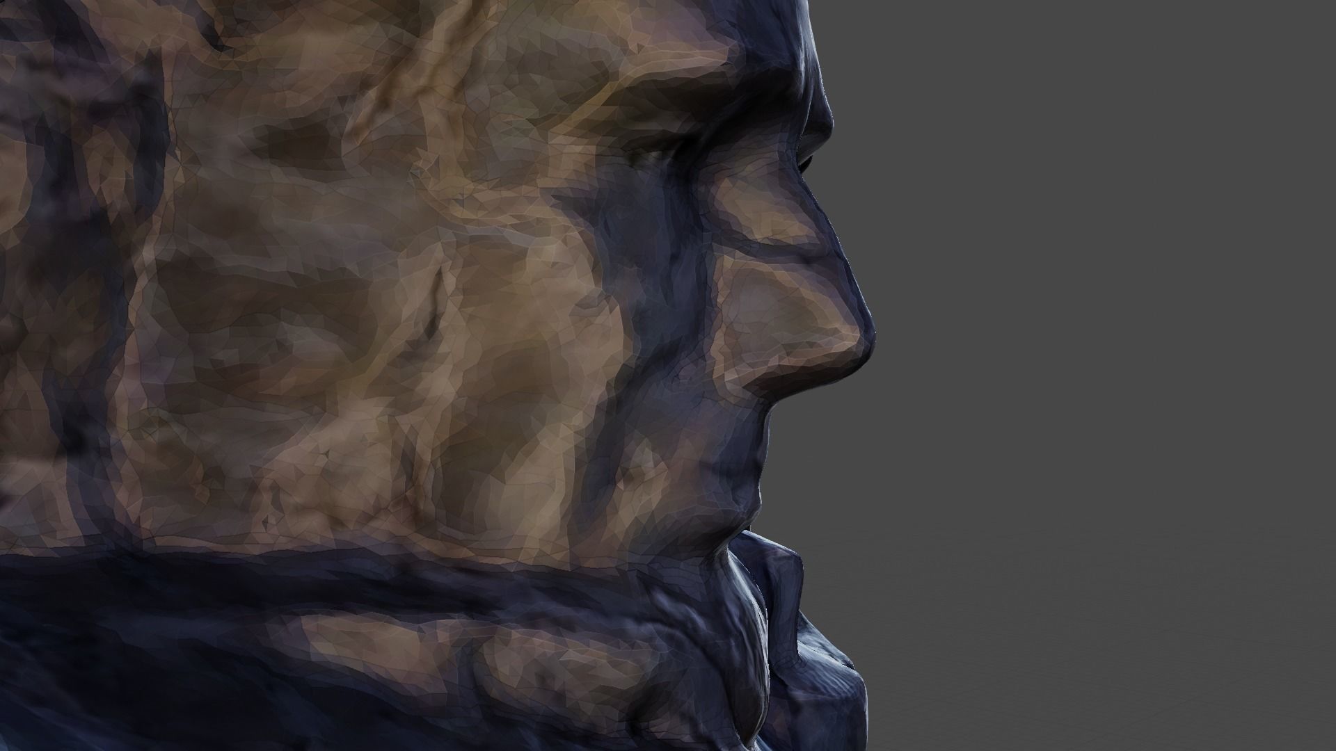 Mount Rushmore Landscape and 3D Printable 3D model_20