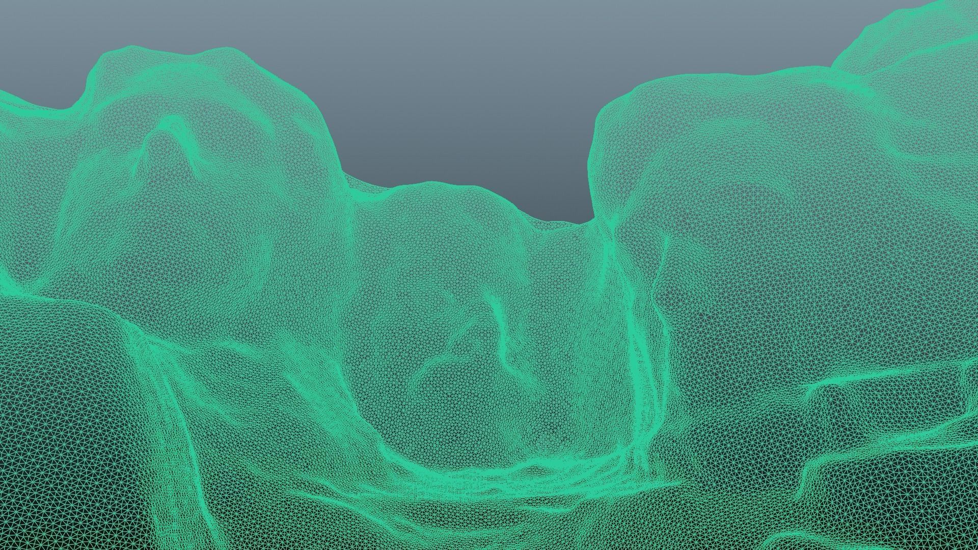 Mount Rushmore Landscape and 3D Printable 3D model_26