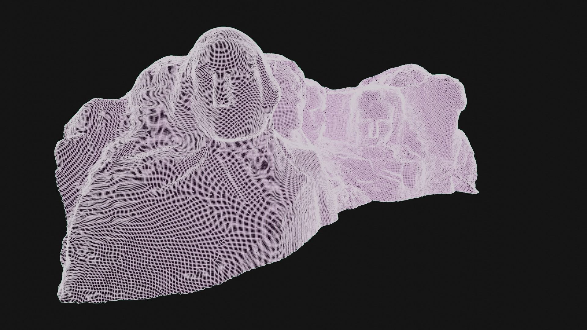 Mount Rushmore Landscape and 3D Printable 3D model_21
