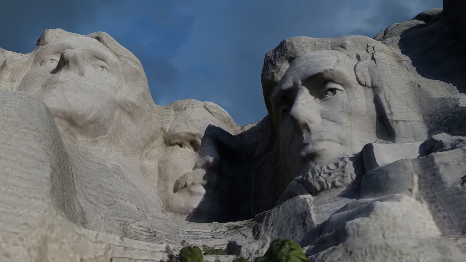 Mount Rushmore Landscape and 3D Printable 3D model_2