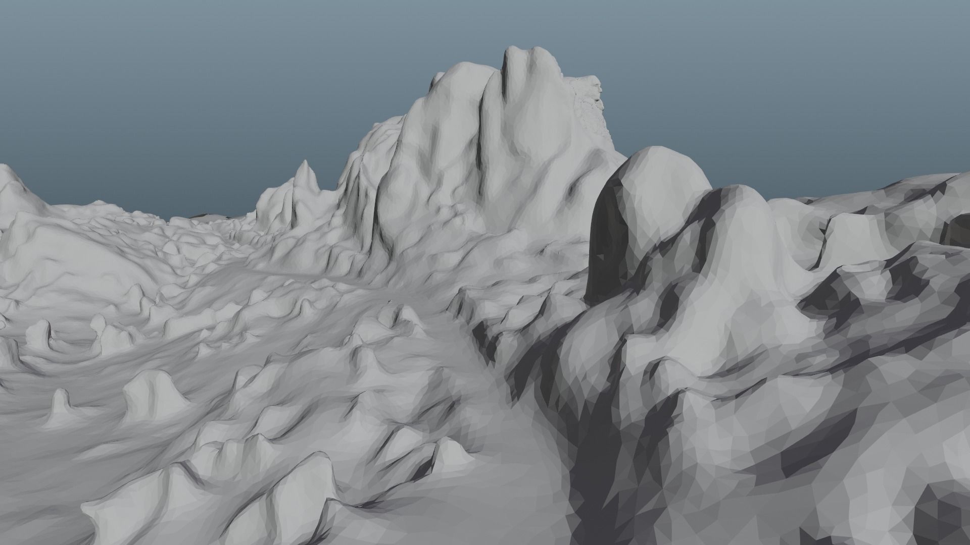 Mount Rushmore Landscape and 3D Printable 3D model_14