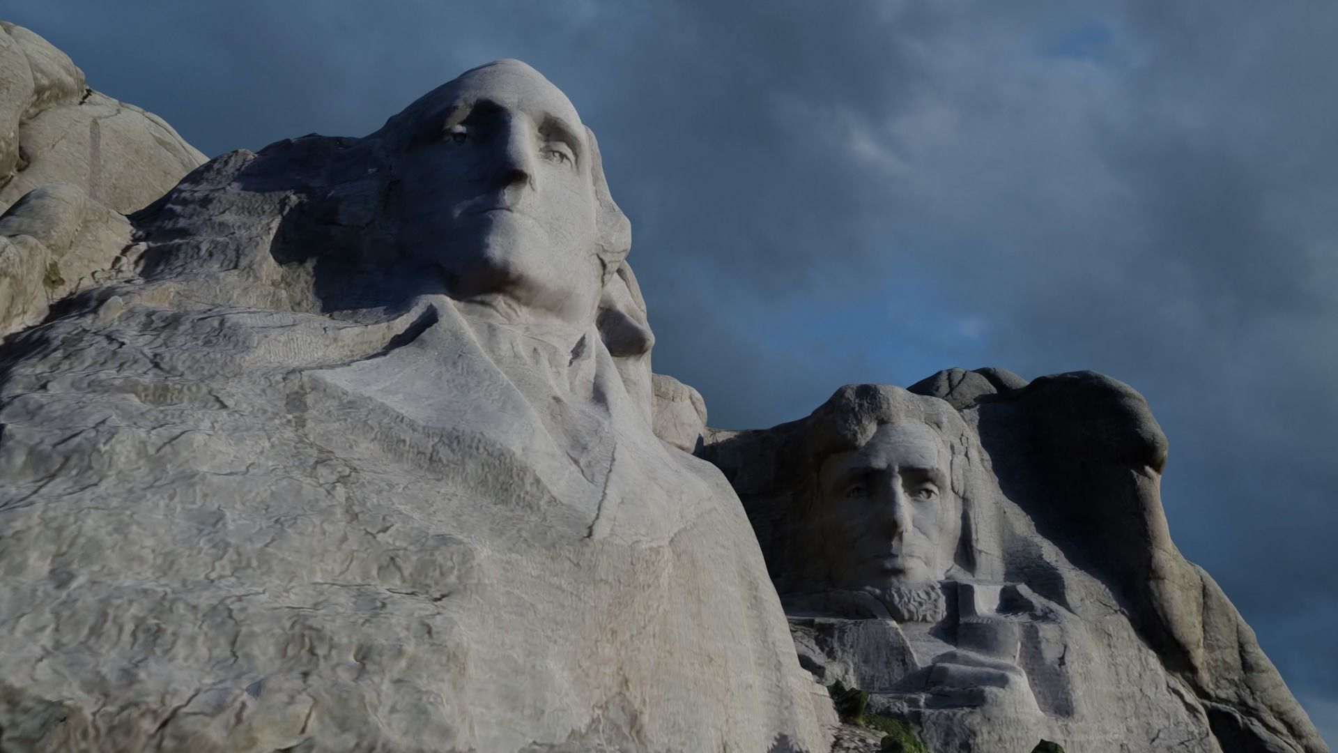 Mount Rushmore Landscape and 3D Printable 3D model_4