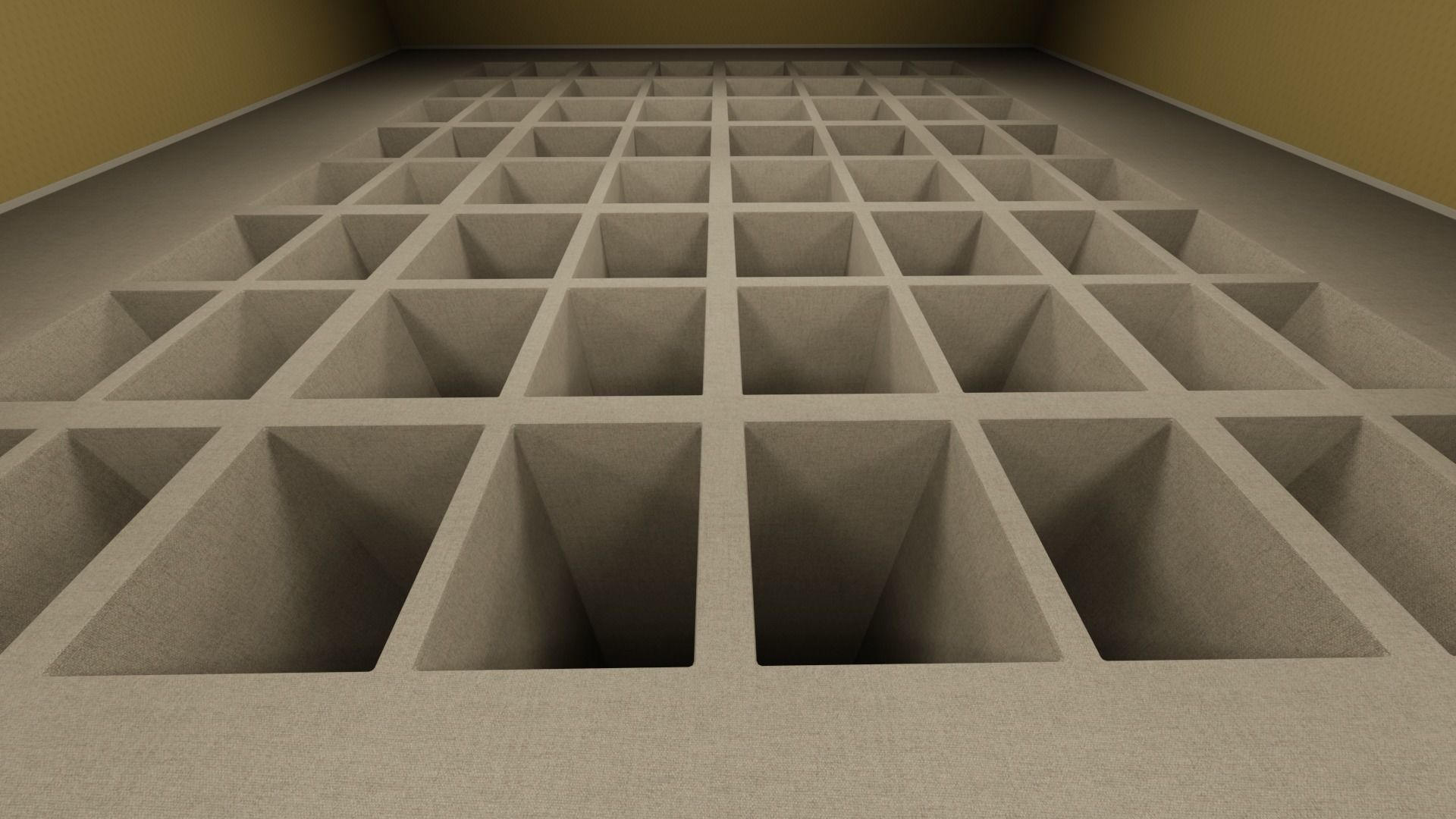 The Backrooms - Blender EEVEE 3D model Low-poly 3D model_14