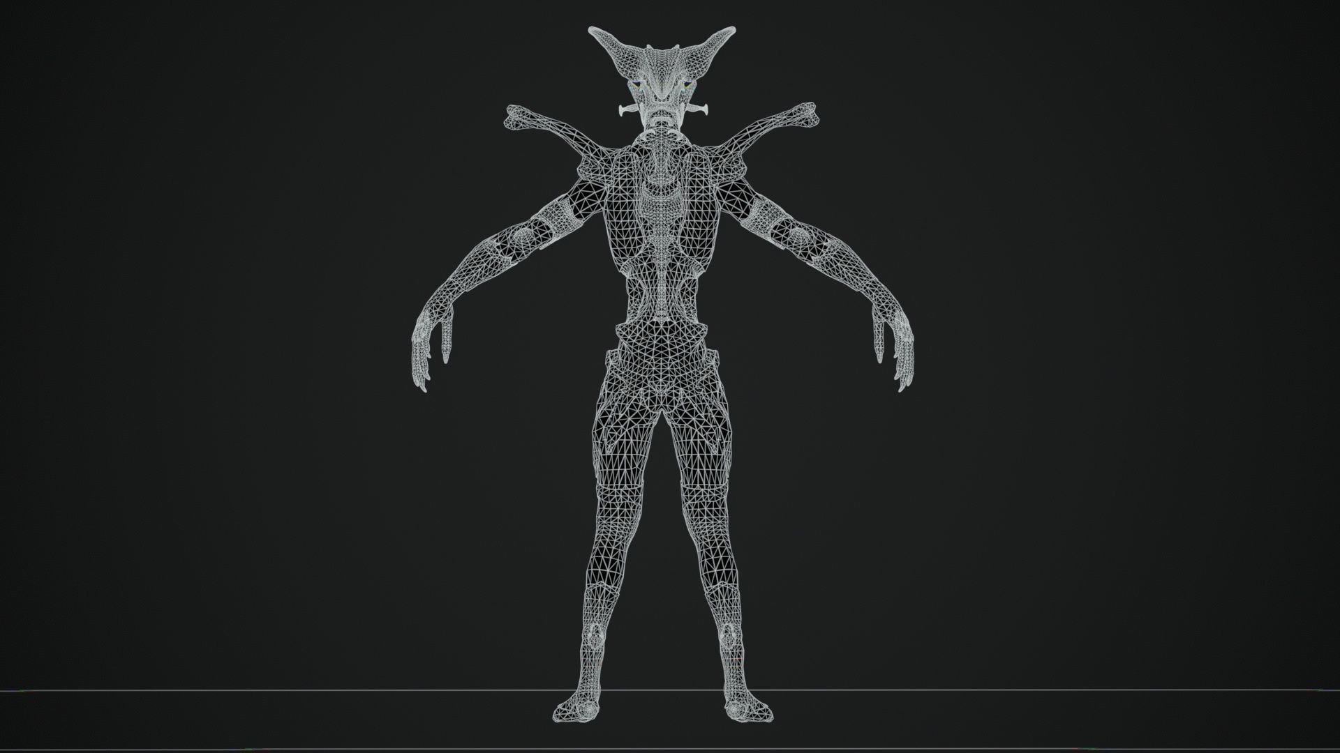 InterplanetaryGoblin Low-poly 3D model_12