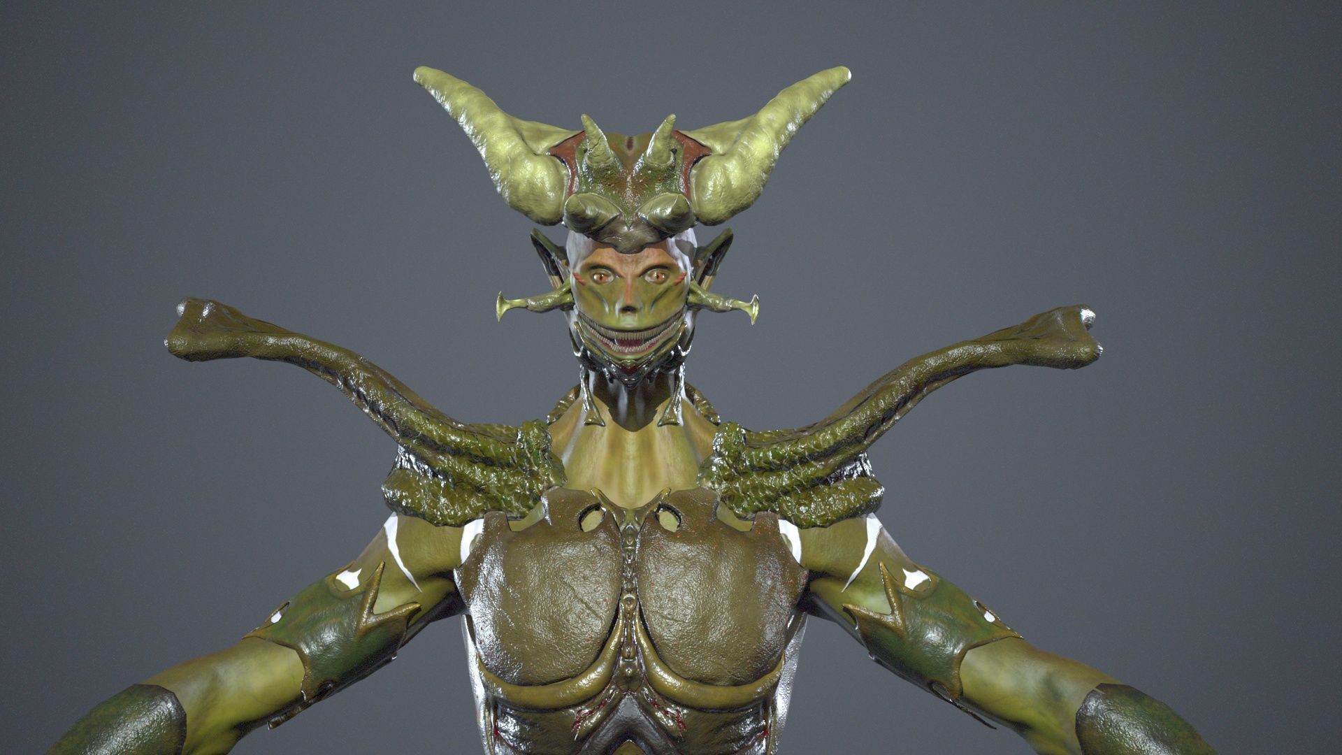 InterplanetaryGoblin Low-poly 3D model_4