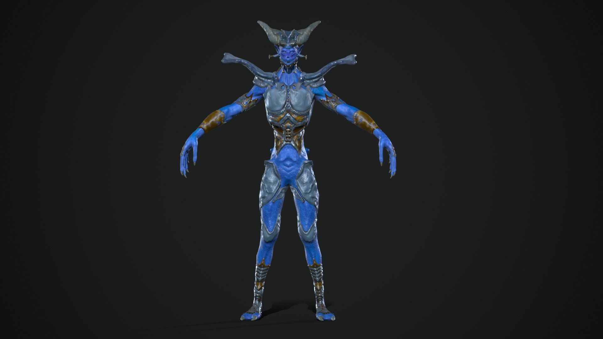 InterplanetaryGoblin Low-poly 3D model_8