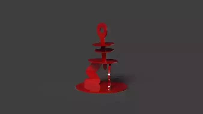 UNTITLED RINGED FIGURE BY KEITH HARING 3D print model