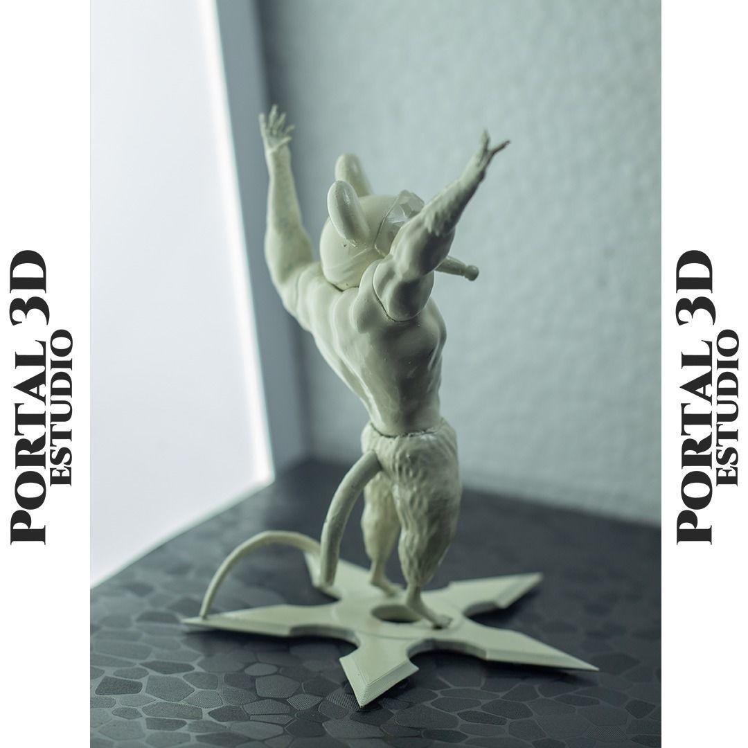 PACK 2 NINJU MUKIMUKI NEZUMI 3D print model_3