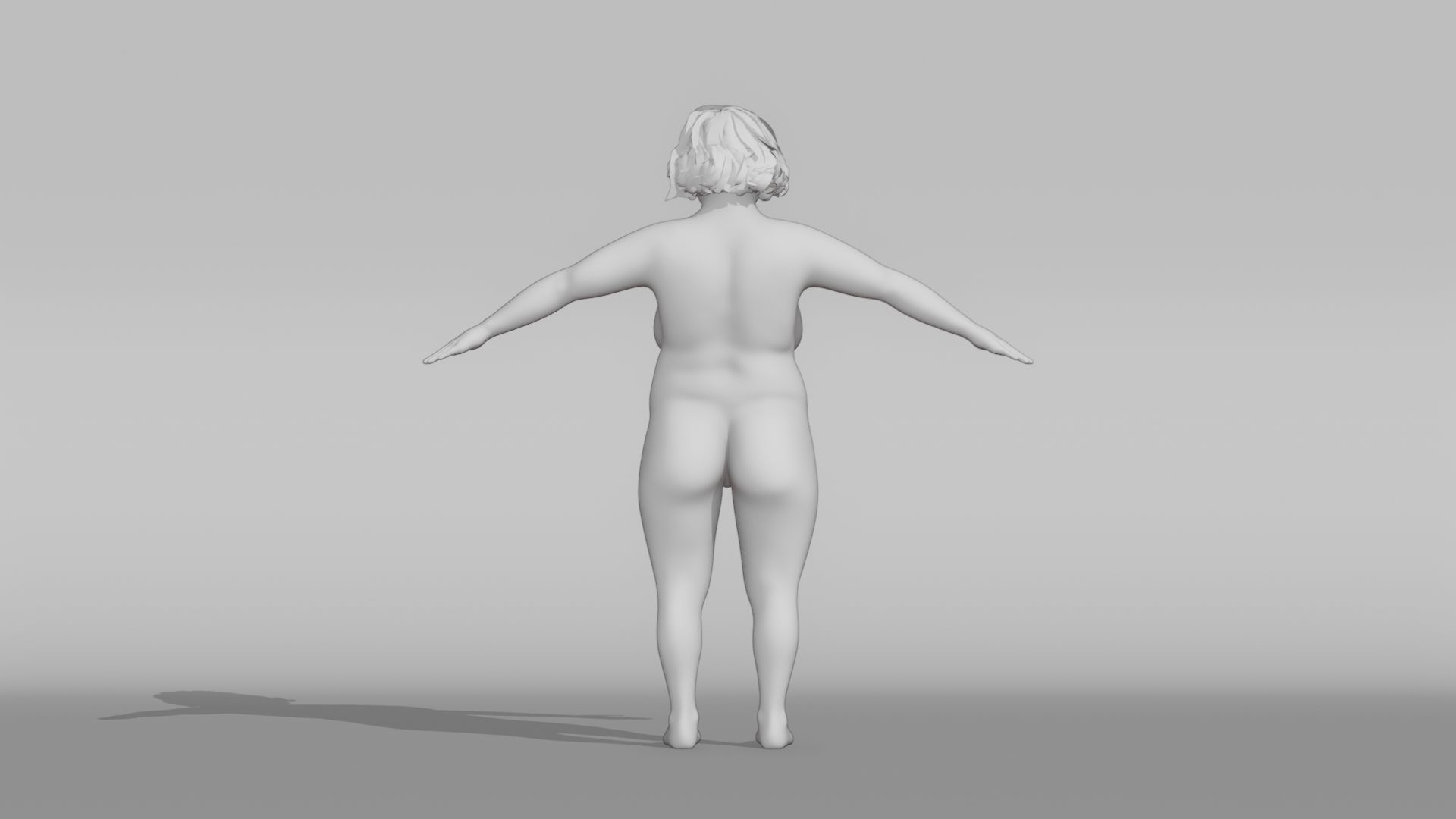 Realistic Female Character - Mercedes 3D model_9