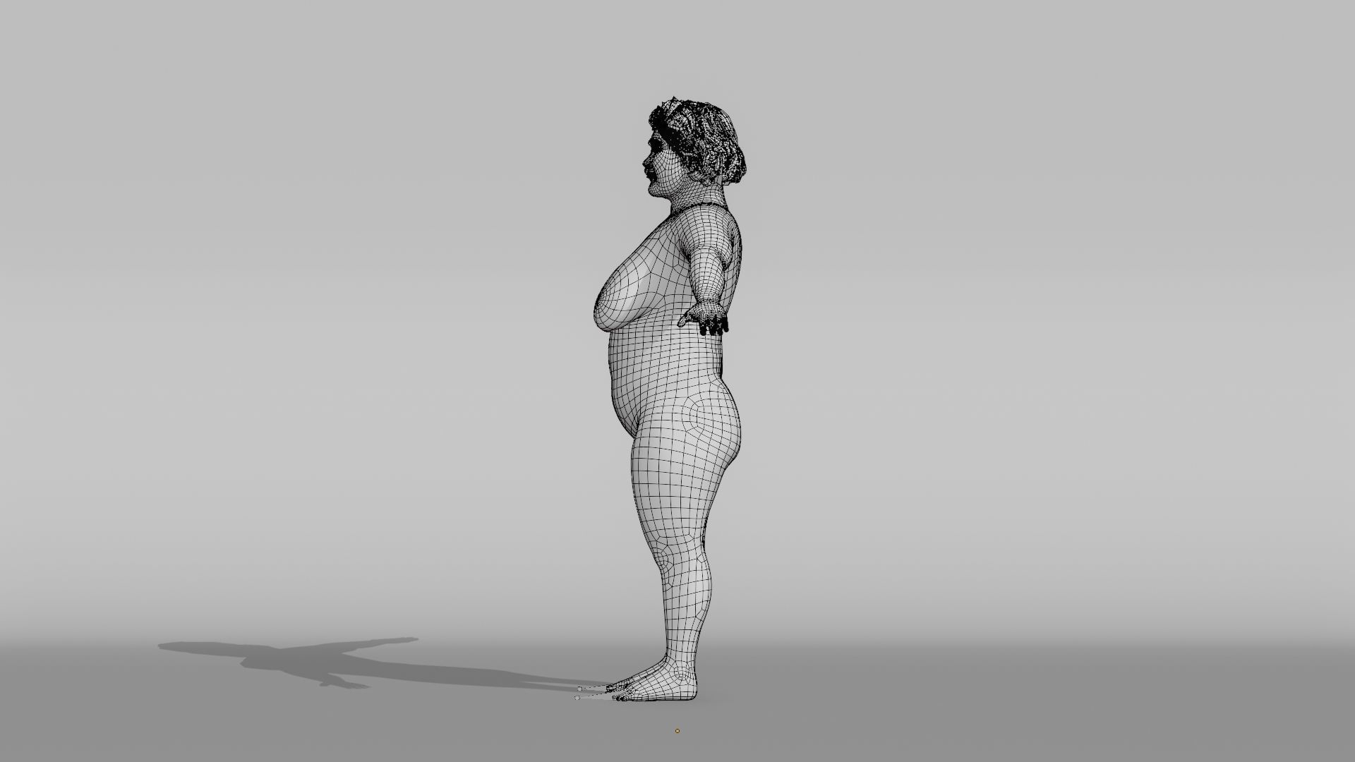 Realistic Female Character - Mercedes 3D model_15