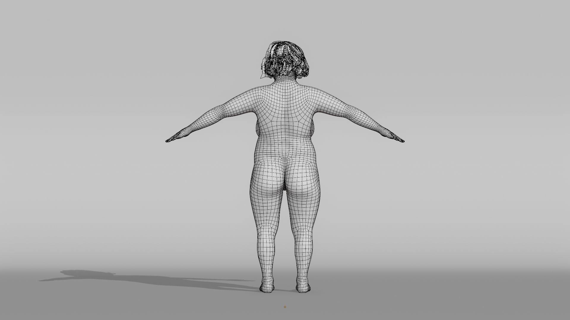 Realistic Female Character - Mercedes 3D model_14