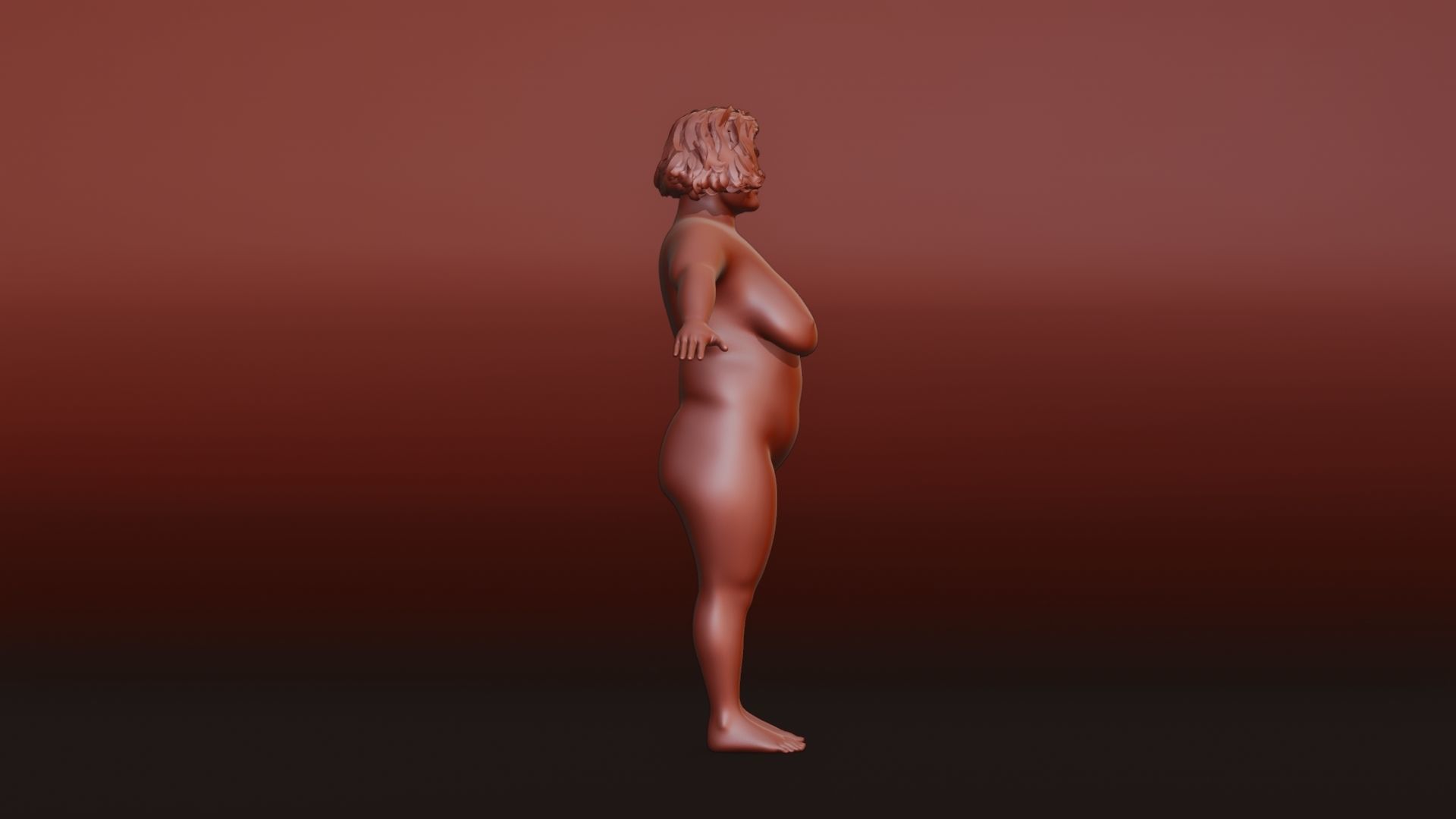Realistic Female Character - Mercedes 3D model_23