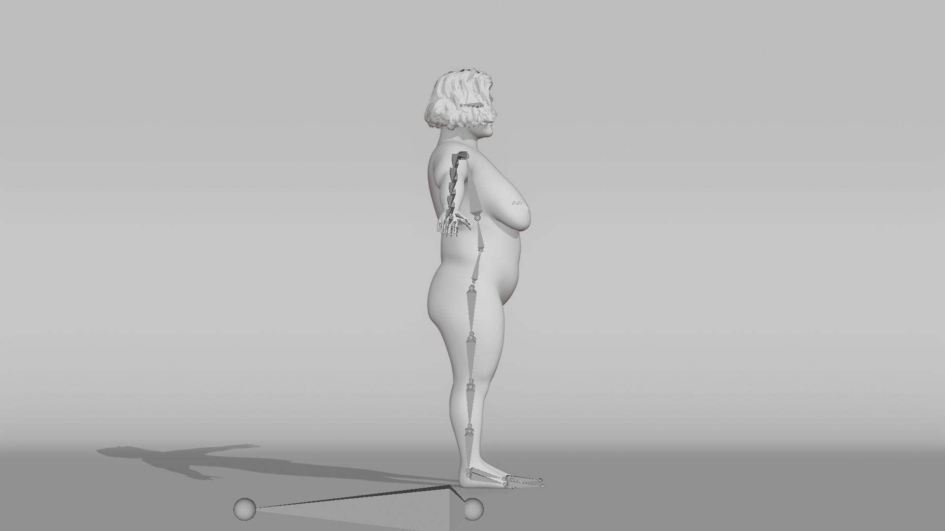 Realistic Female Character - Mercedes 3D model_18