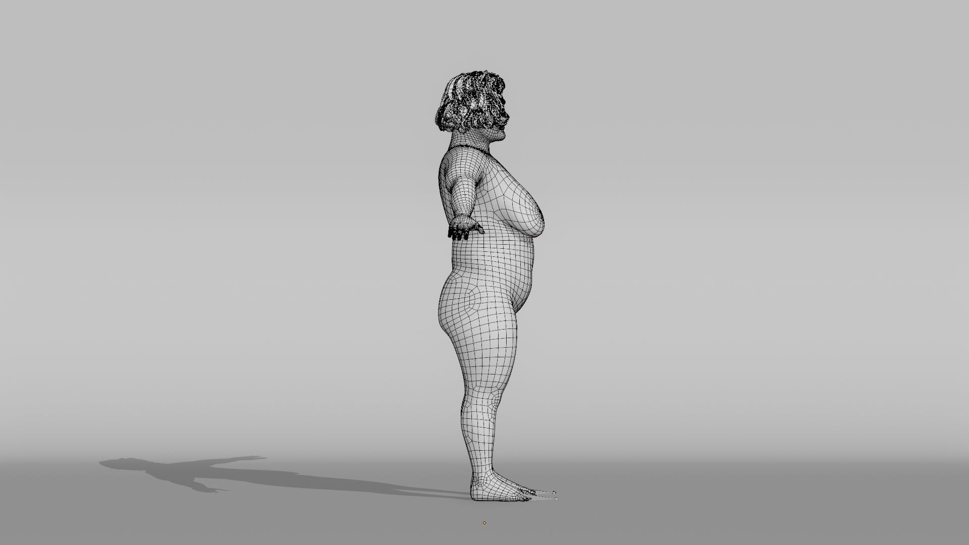 Realistic Female Character - Mercedes 3D model_13