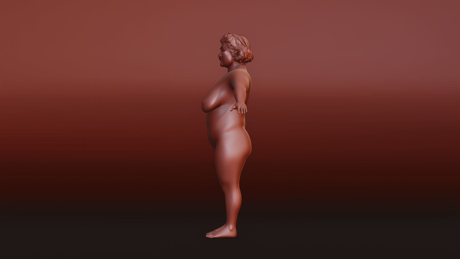 Realistic Female Character - Mercedes 3D model_25