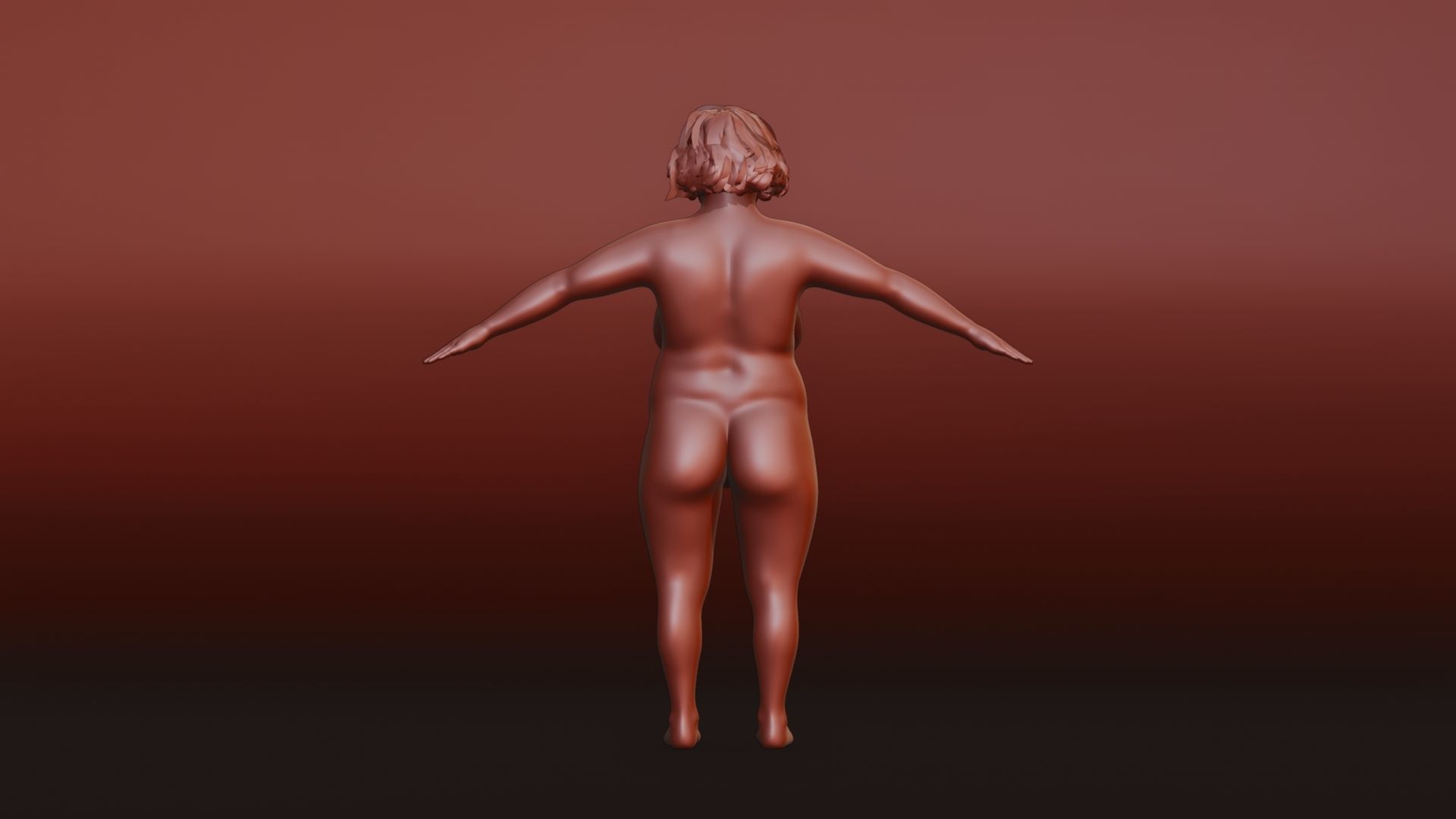 Realistic Female Character - Mercedes 3D model_24