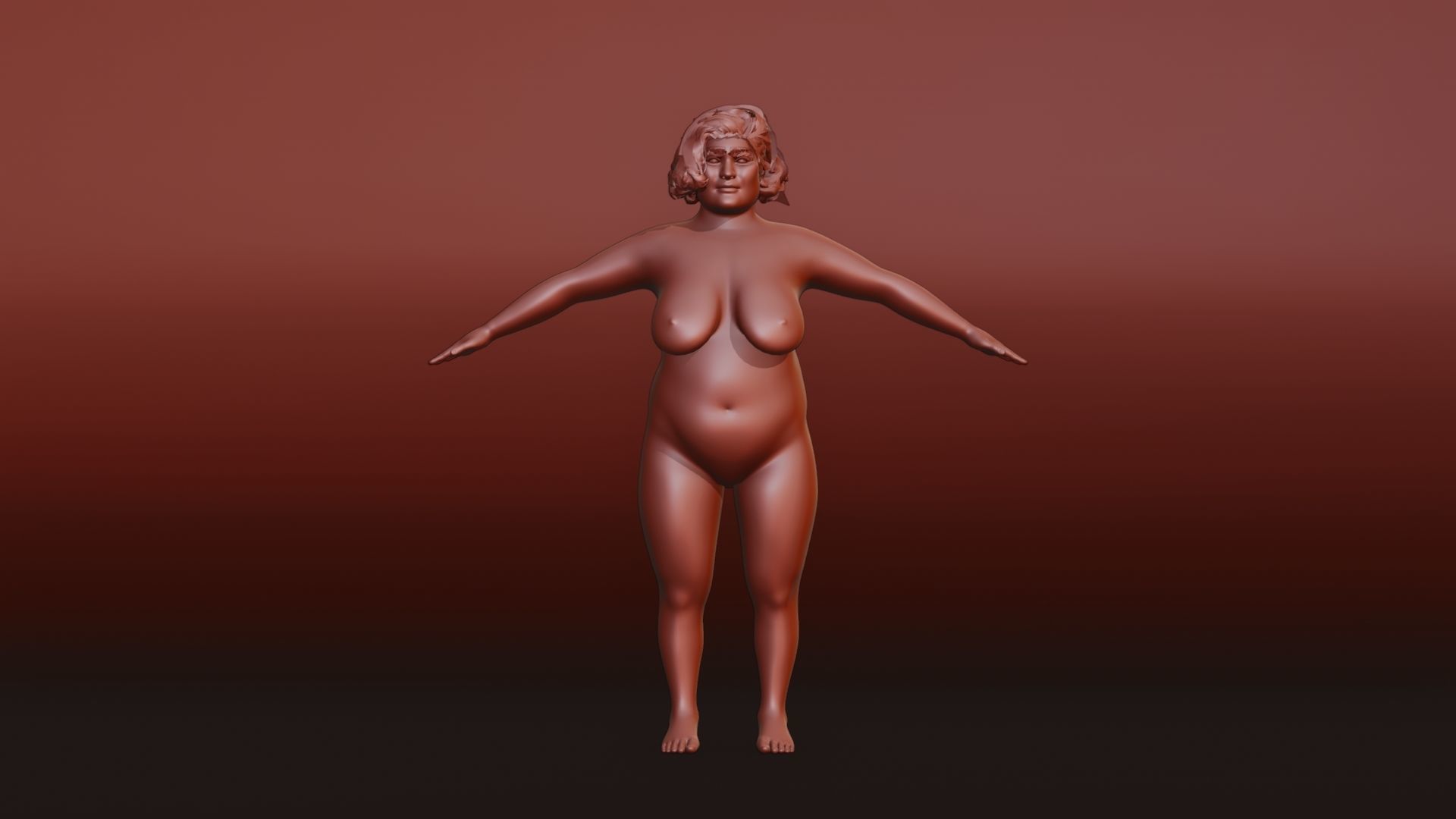 Realistic Female Character - Mercedes 3D model_22