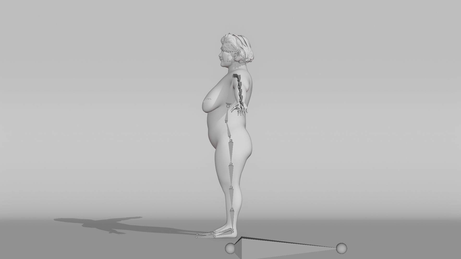 Realistic Female Character - Mercedes 3D model_20