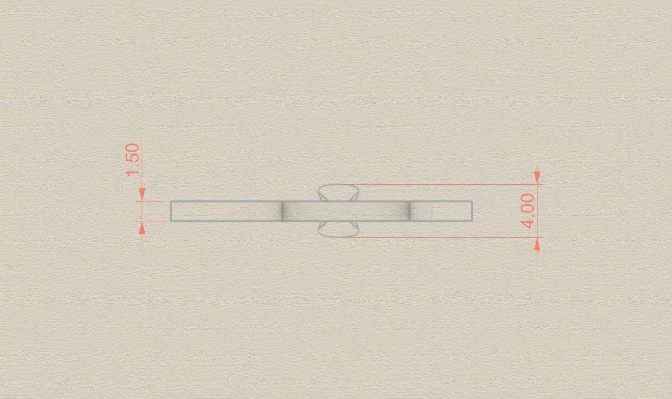 Model 873 Initial A Letter Pendant 3D print model_6