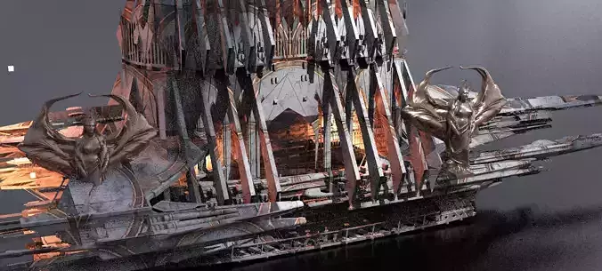 Knights palace airship 1 