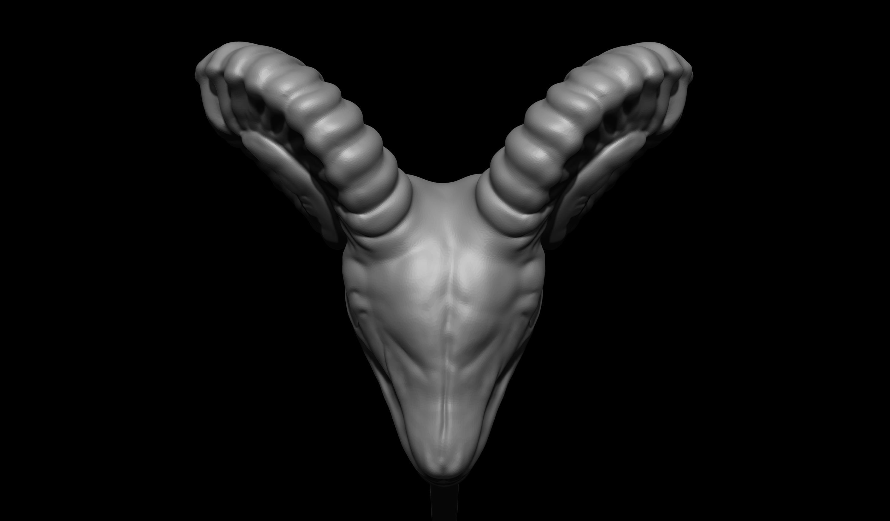 3D PRINTABLE SKELETOR HAVOC STAFF - 1982 - HIGHLY ACCURATE 3D print model_13