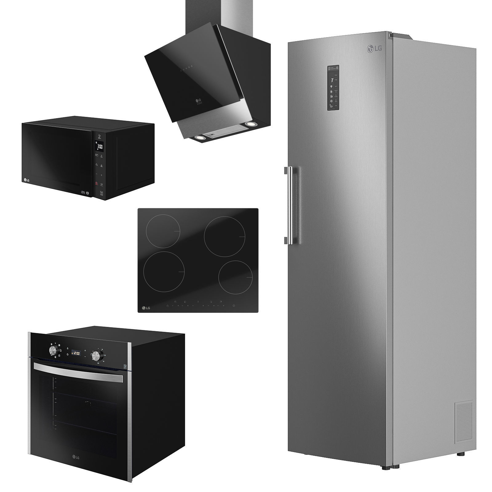 LG Set 002 3D model_1