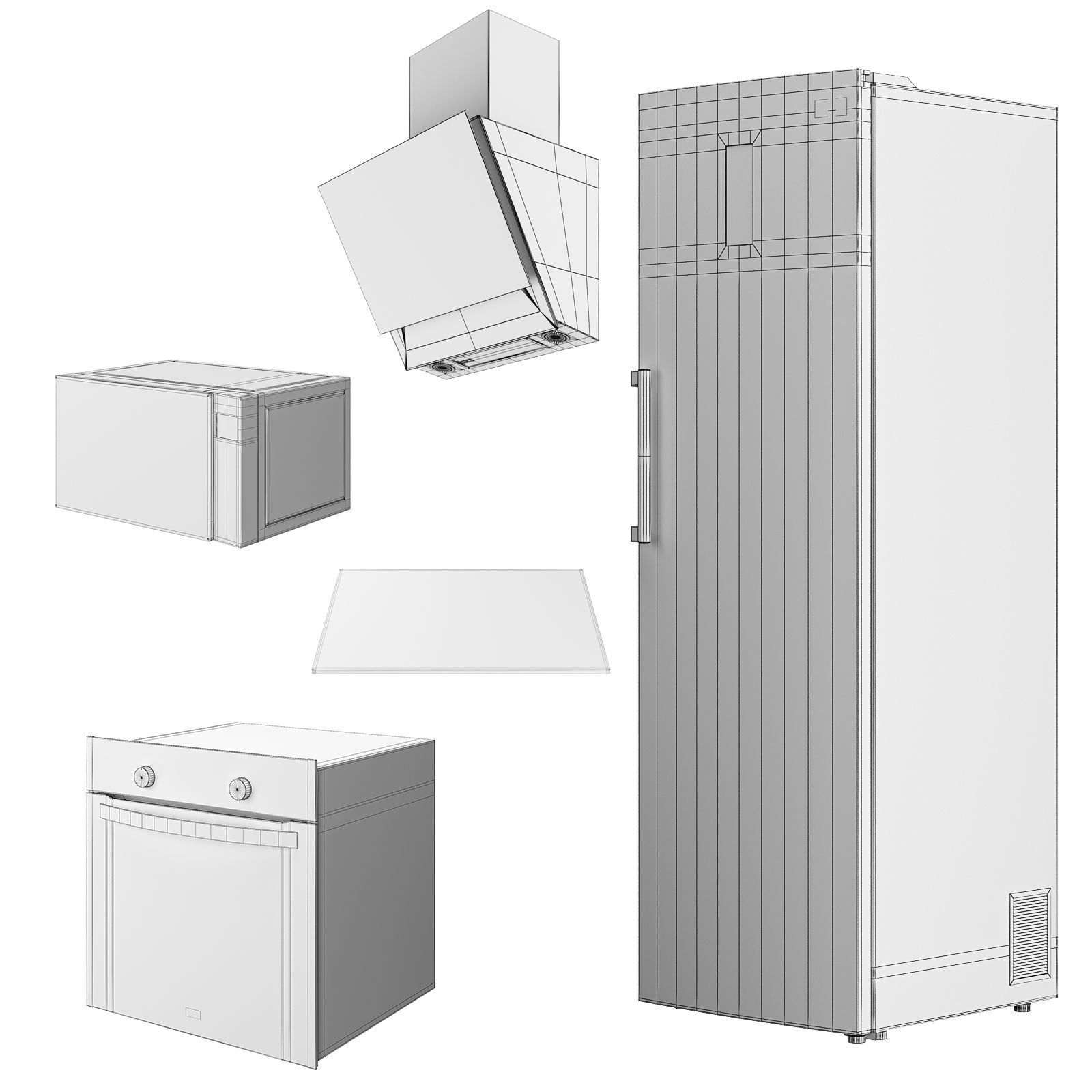 LG Set 002 3D model_2