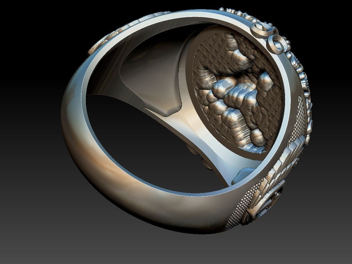 Saint George Ring - Sao Jorge 3D print model_17