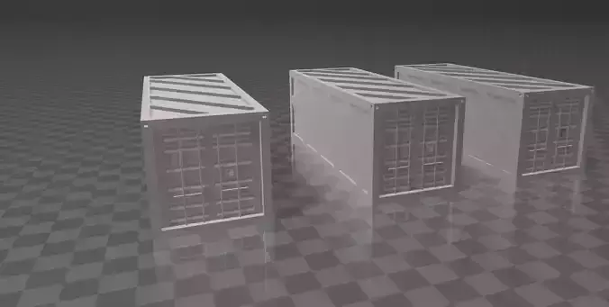 FUTURISTIC SHIPPING CONTAINER orCARGO