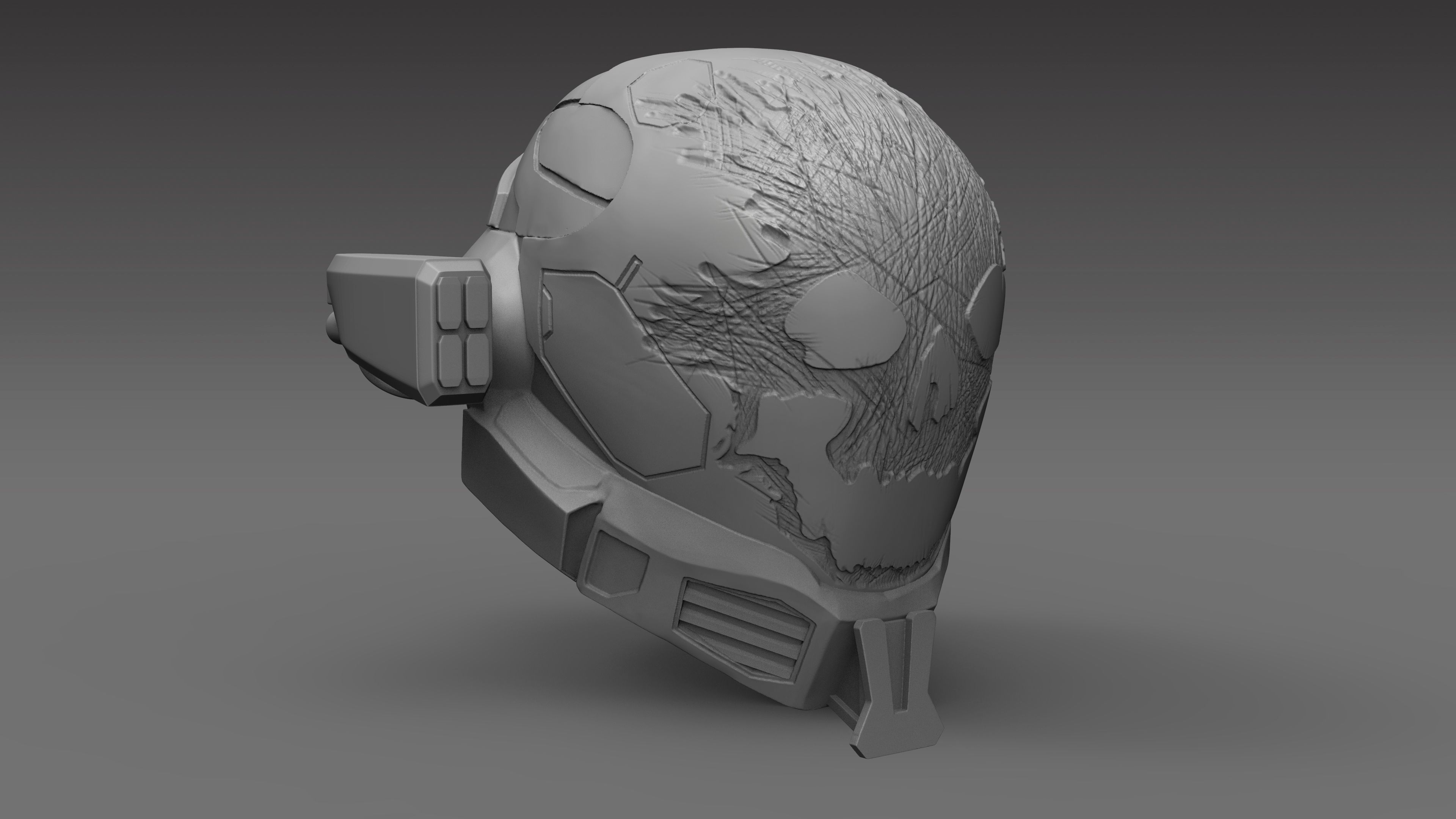 Emile Helmet 3D Printable 3D print model_1