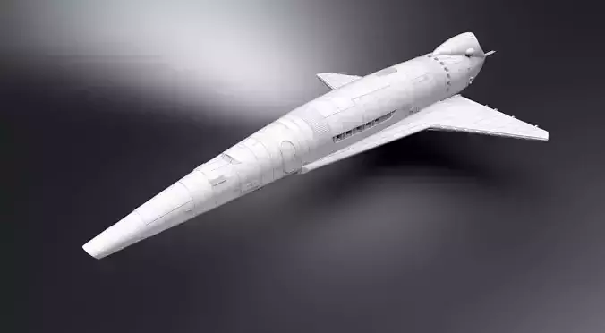 Space Clipper Orion 3  3D print model