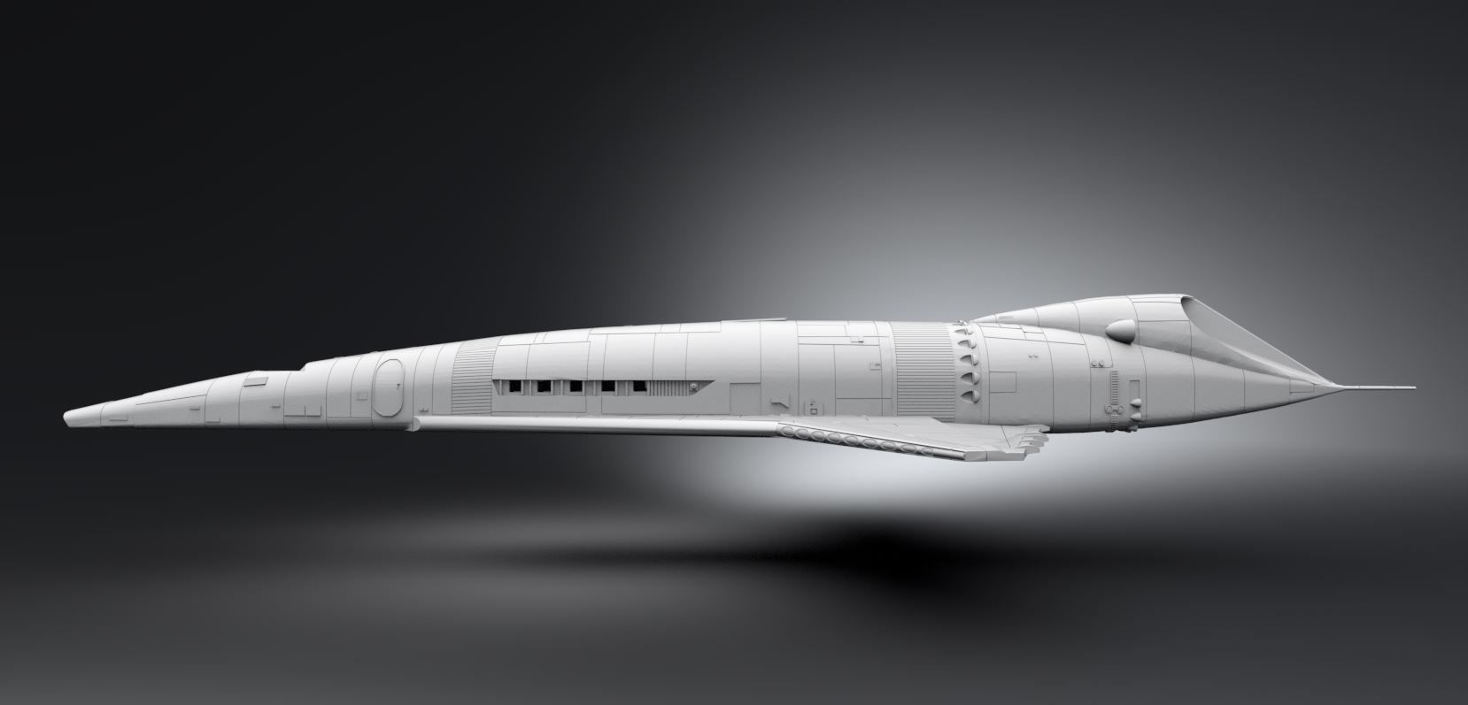 Space Clipper Orion 3  3D print model_1