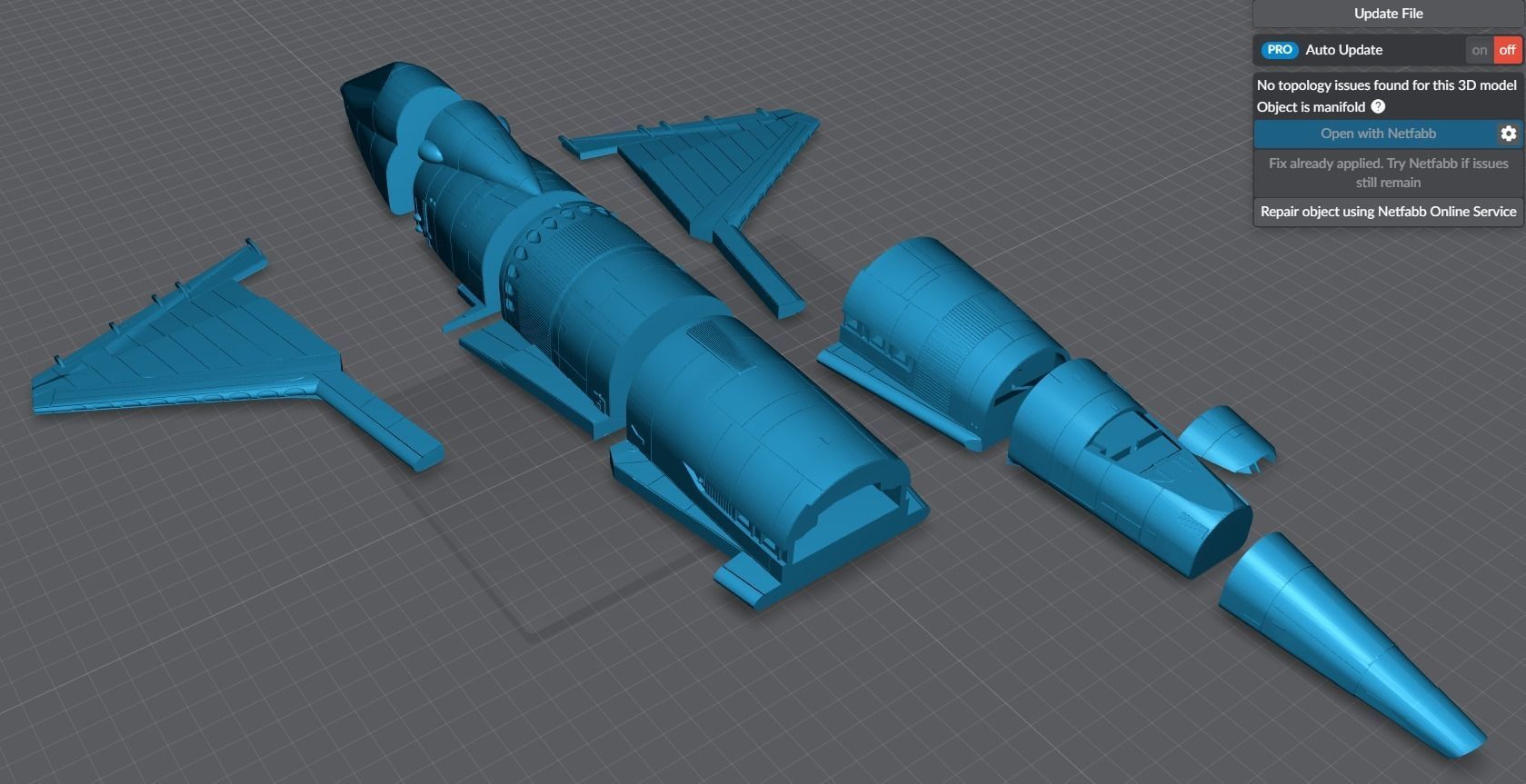 Space Clipper Orion 3  3D print model_7