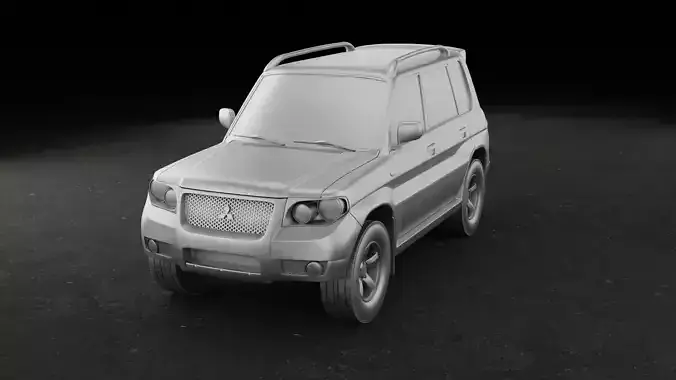 2007 Mitsubishi Pajero TR4 3 versions stl 3D printing