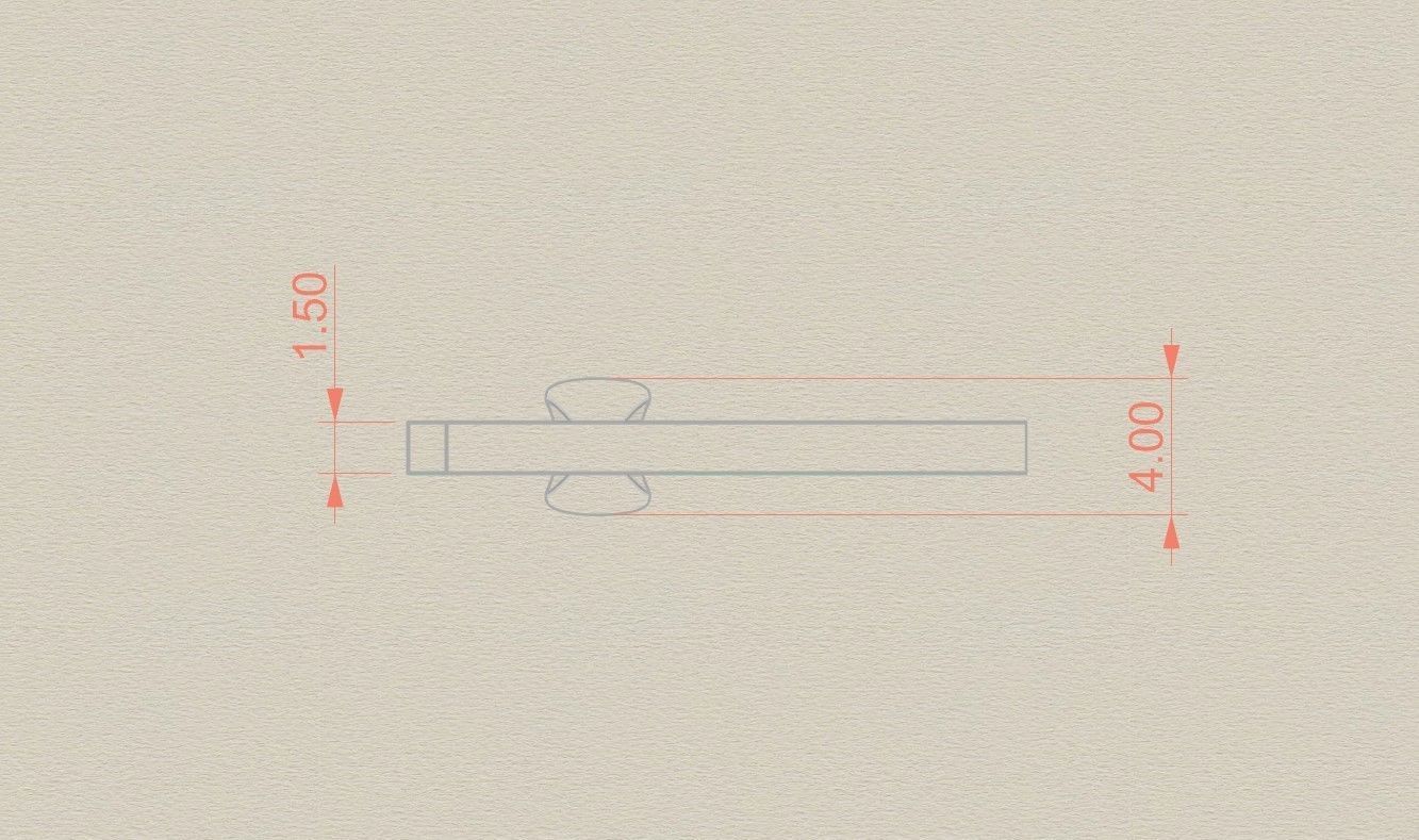 Model 884 Initial L Letter Pendant 3D print model_6