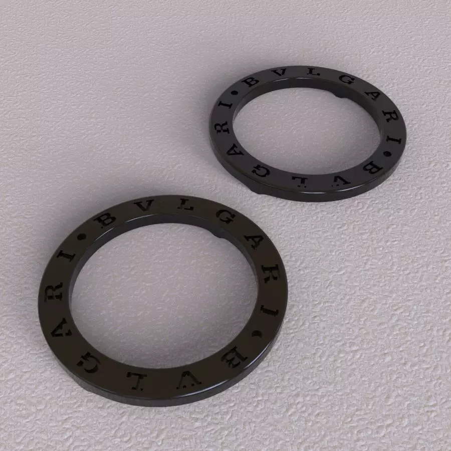 bulgari ring 3D print model_0