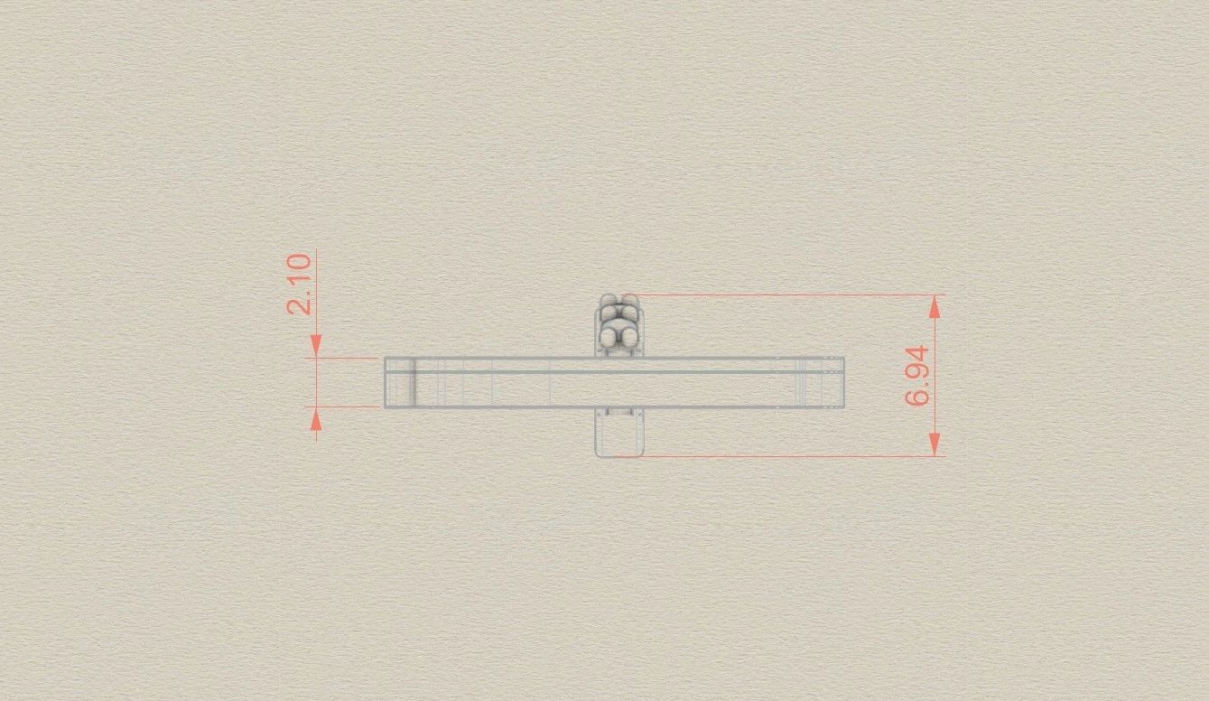 Model 822 Initial B Diamond Letter Pendant 3D print model_5