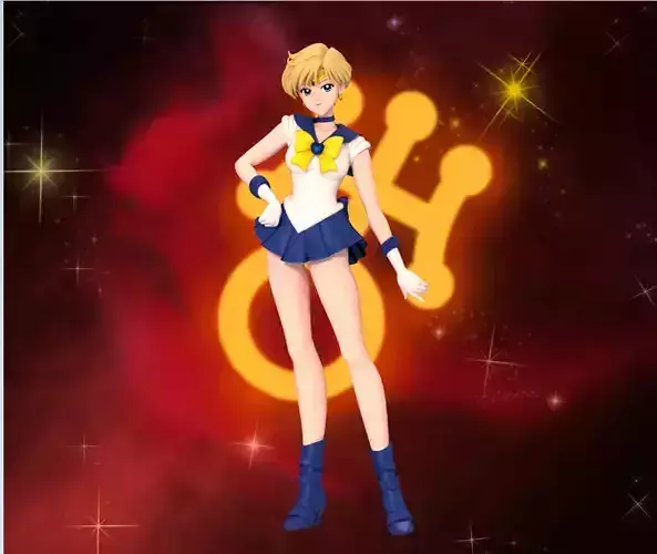 Sailor Uranus 3D model