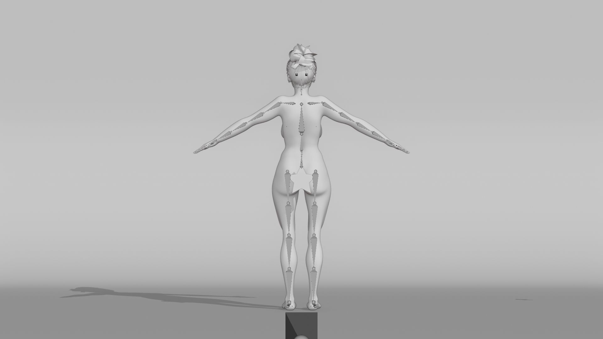 Realistic Female Character - Ching Lu 3D model_14