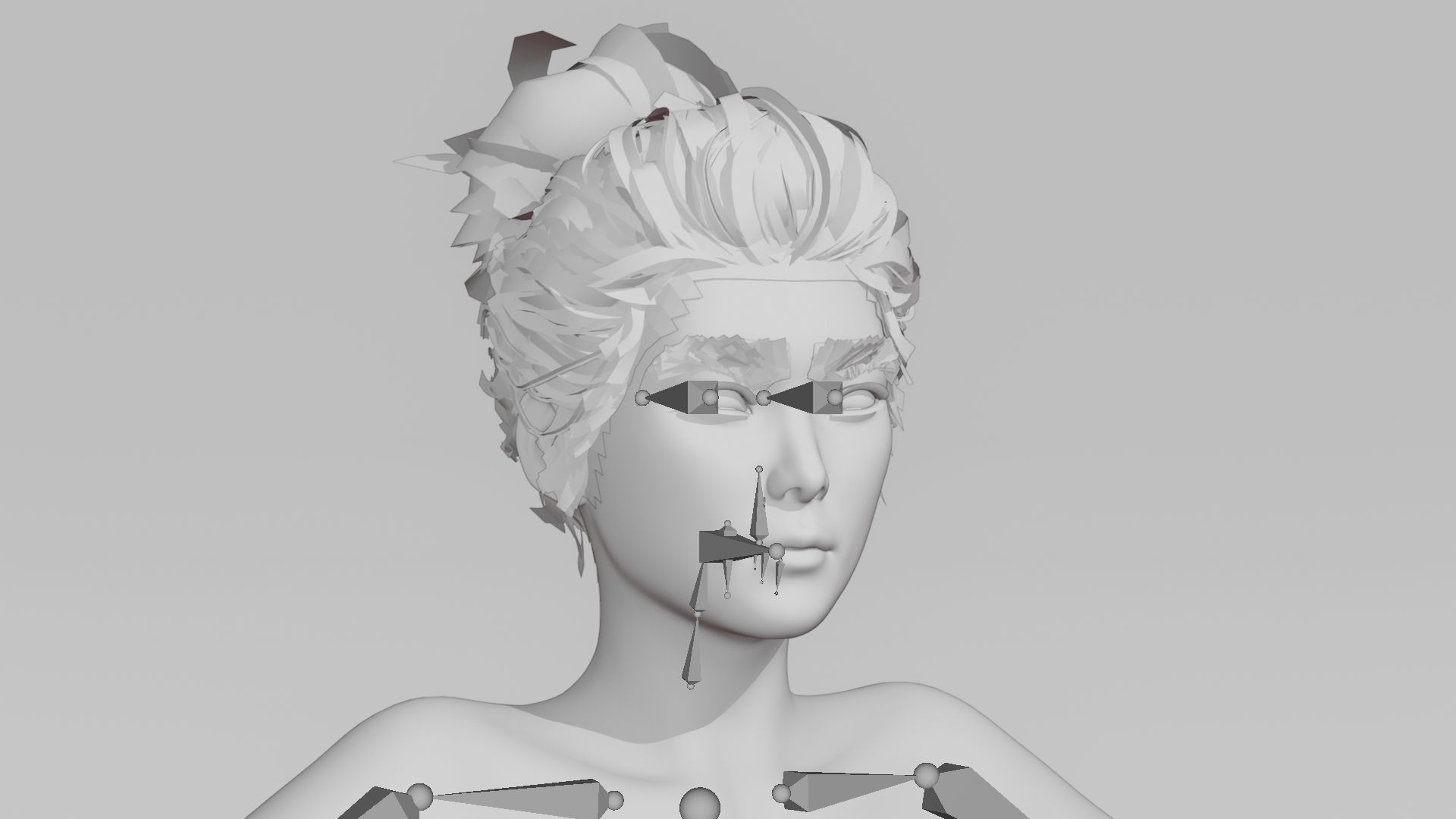 Realistic Female Character - Ching Lu 3D model_11