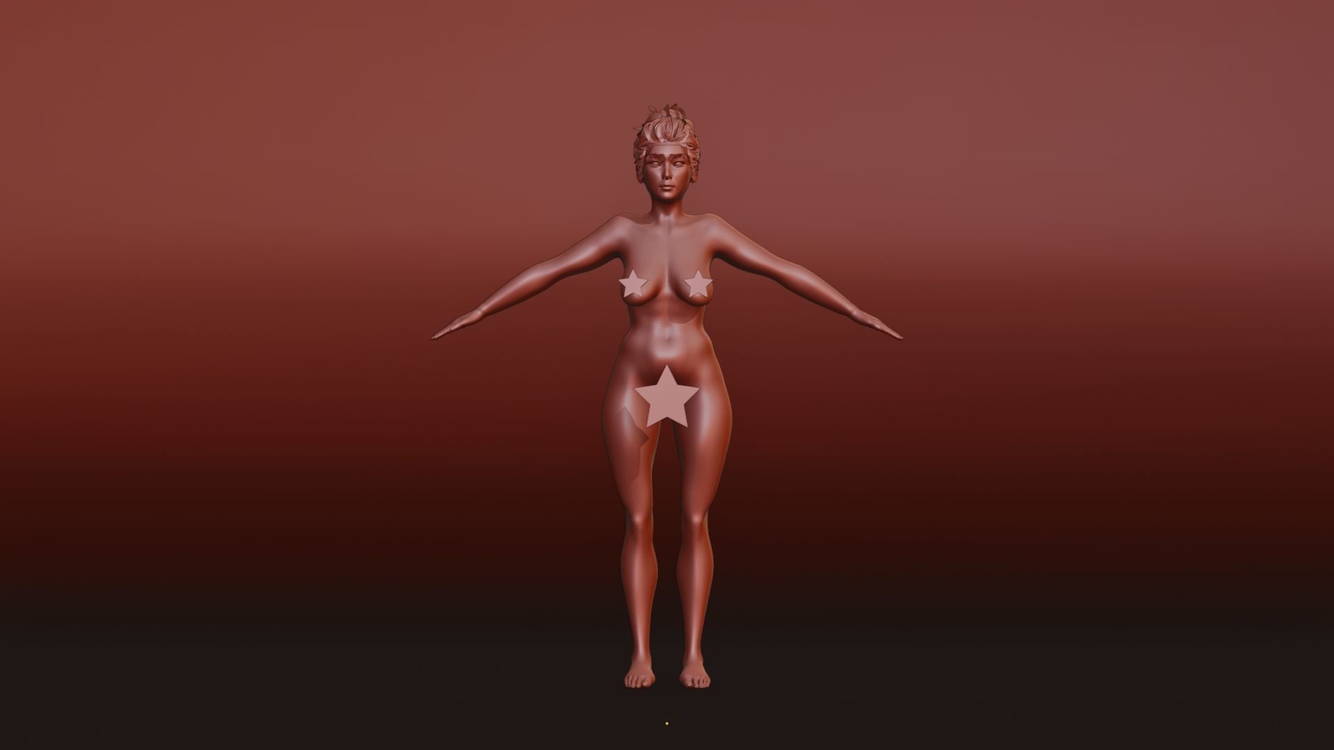 Realistic Female Character - Ching Lu 3D model_22