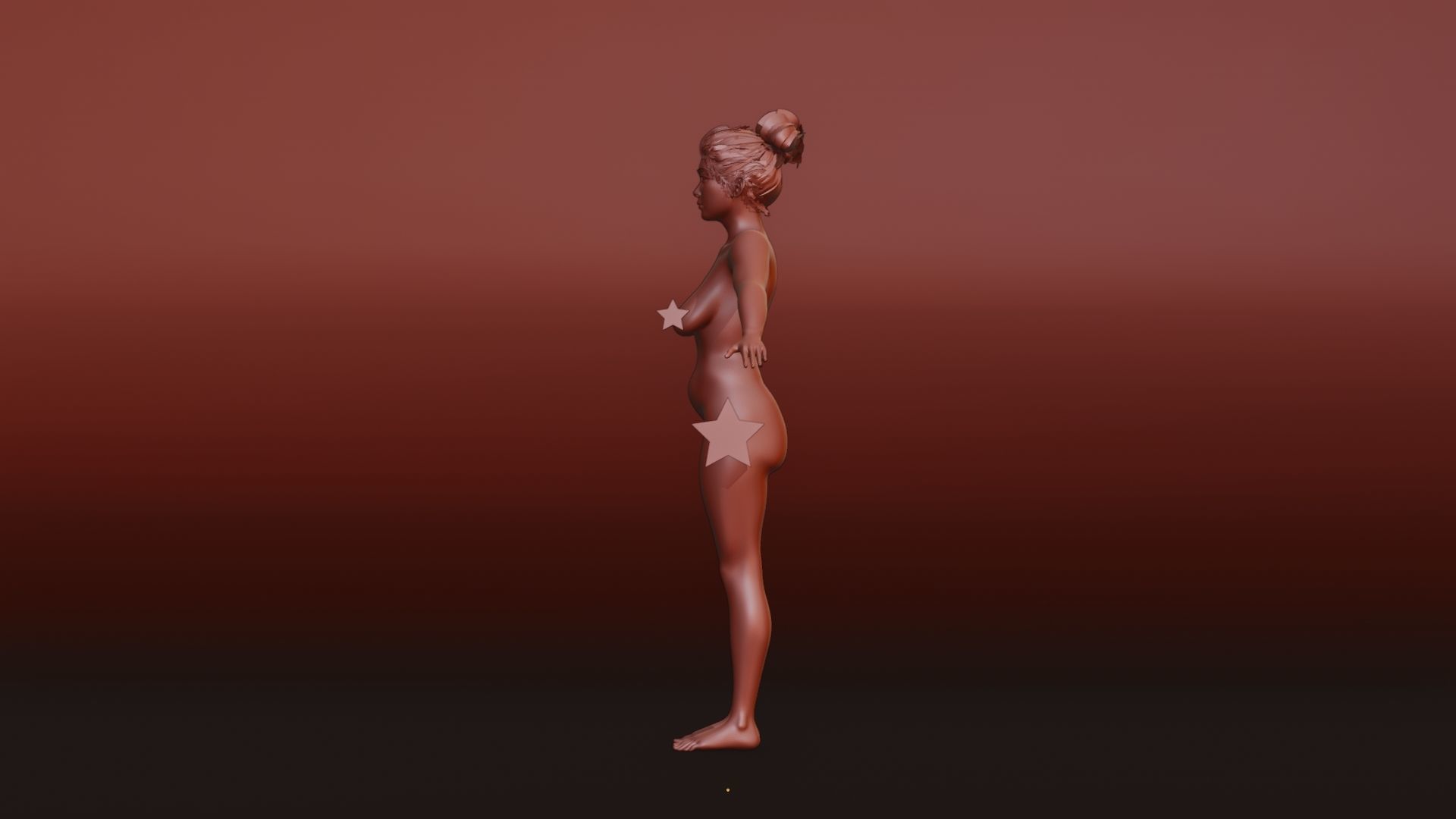 Realistic Female Character - Ching Lu 3D model_25