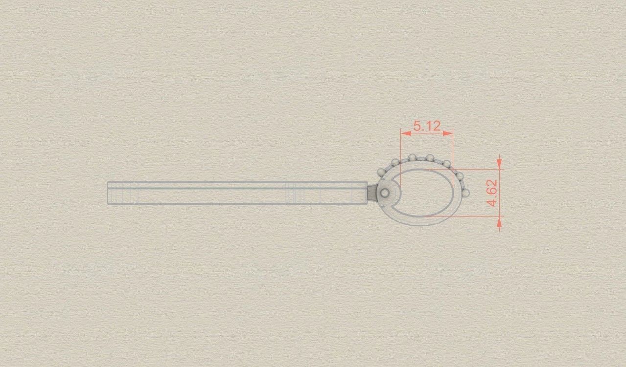 Model 830 Initial J Diamond Letter Pendant 3D print model_7