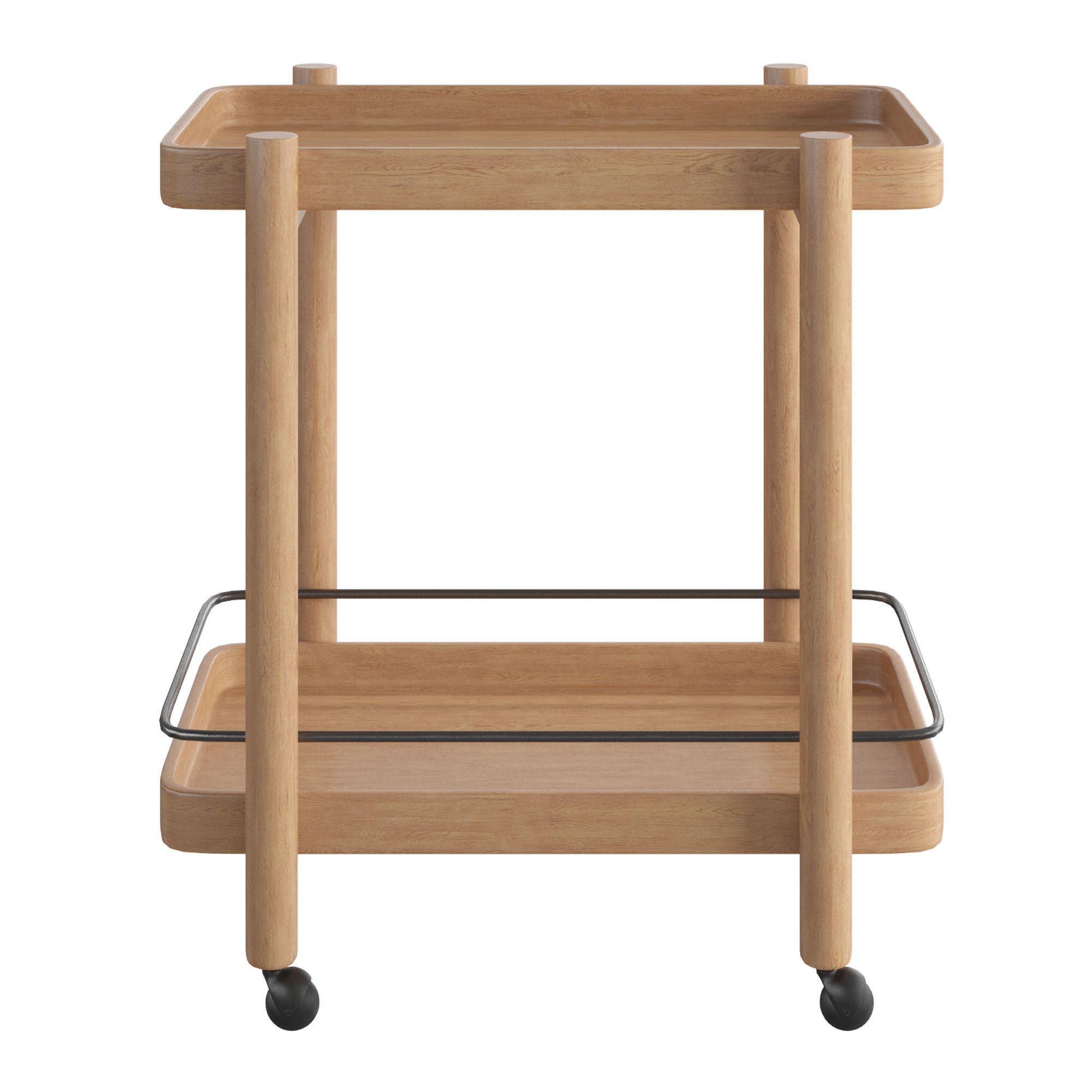 Hargrove Bar Cart 3D model_1