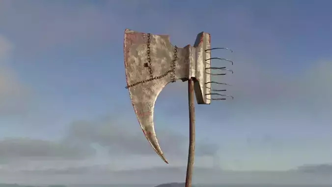 Bloody Executioners Axe 3D model