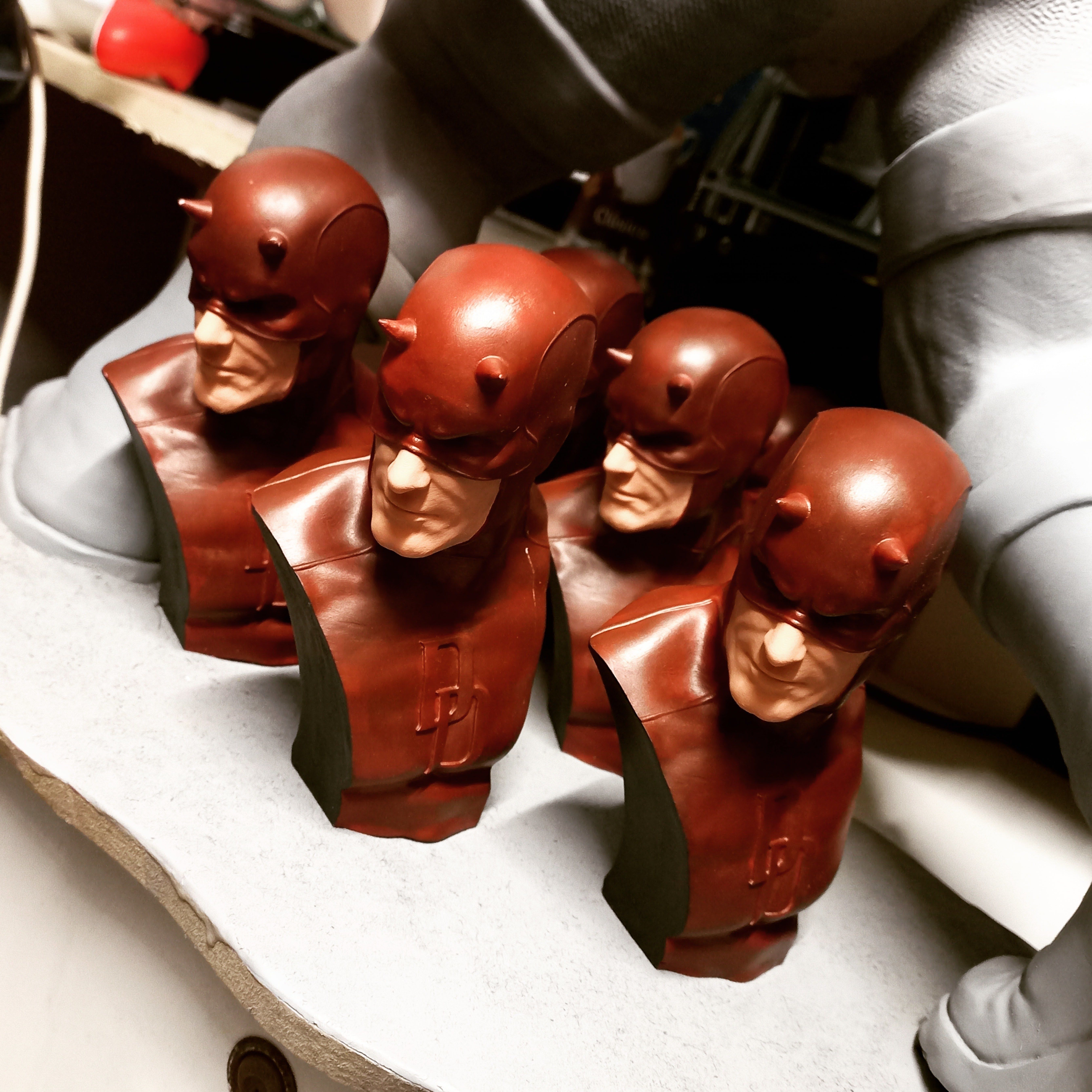 Daredevil bust of 3D print model_2