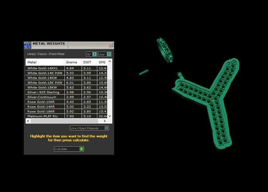 Model 842 Initial Y Diamond Letter Pendant 3D print model_12