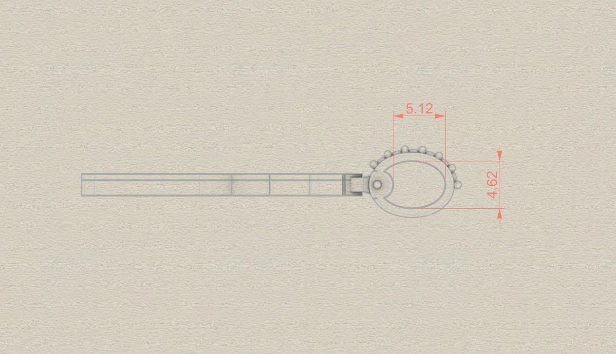 Model 842 Initial Y Diamond Letter Pendant 3D print model_7