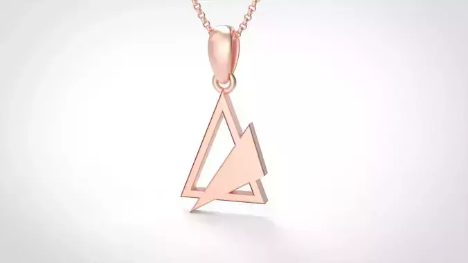 Model 900 Initial Logo Pendant 3D print model
