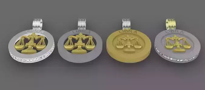4 model of LIBRA pendant